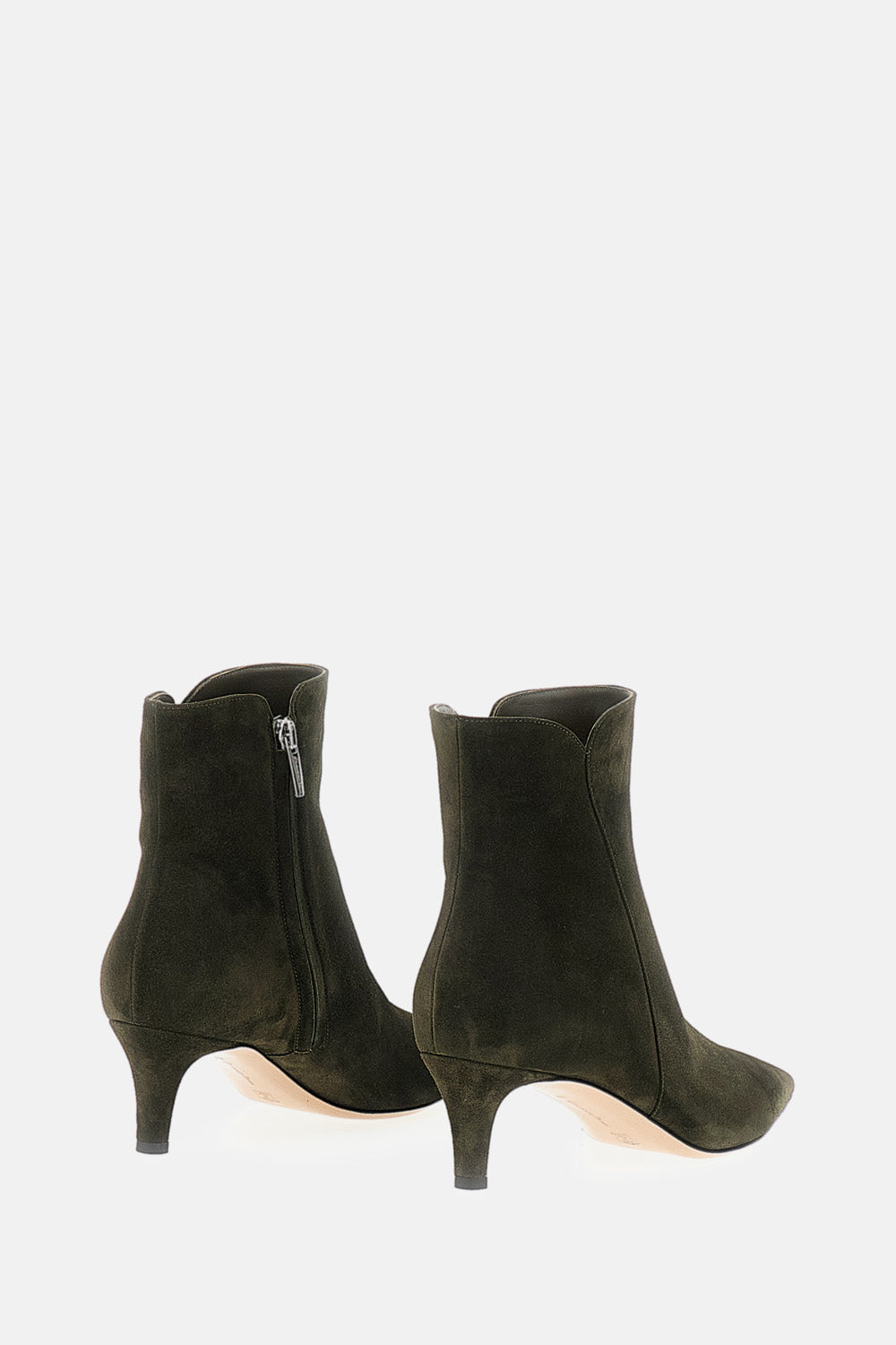 Gianvito Rossi Women Abkle Boots Levy 55 Camoscio GIANVITO ROSSI