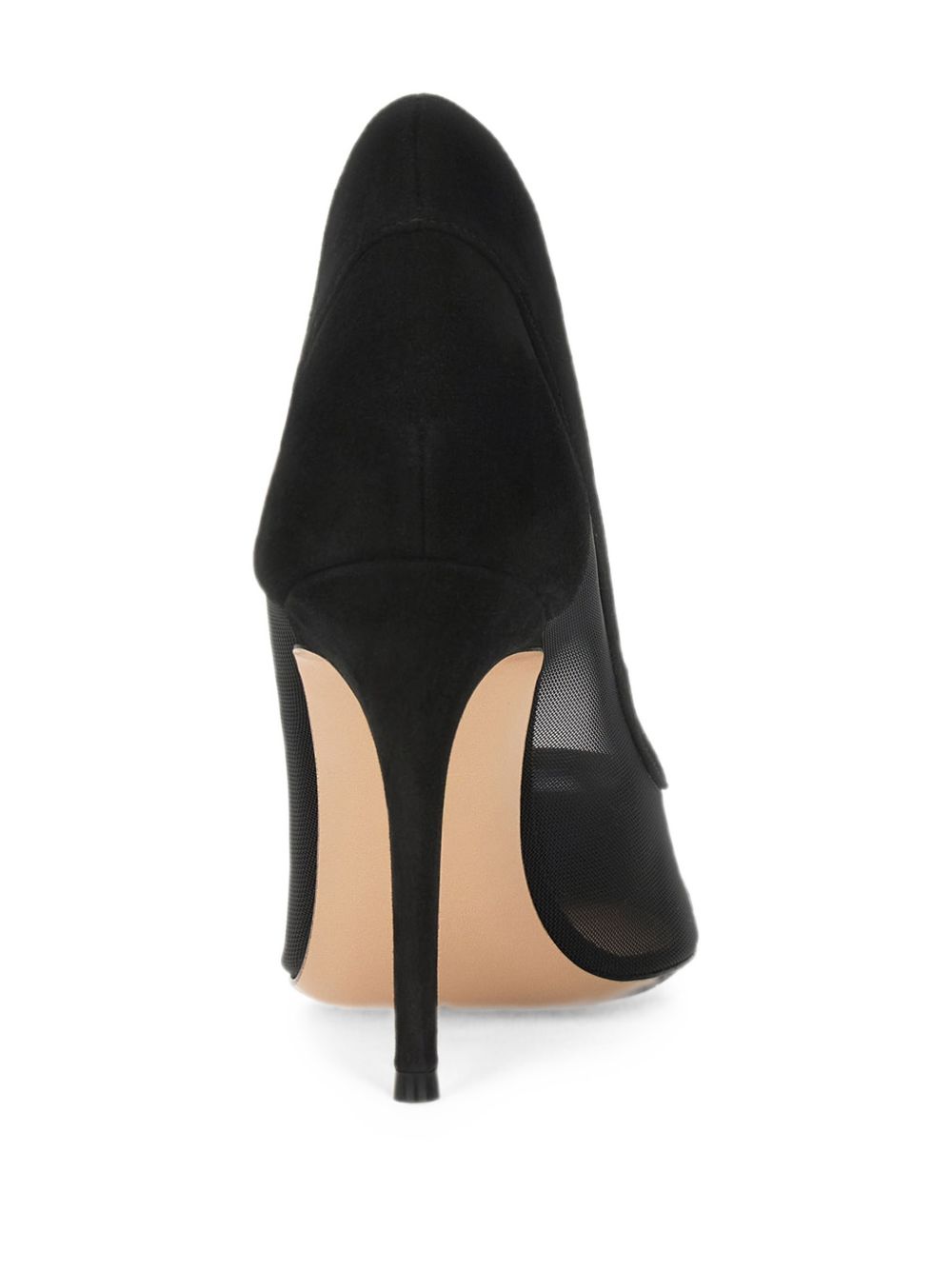Gianvito Rossi Women Suede And Mesh Pumps