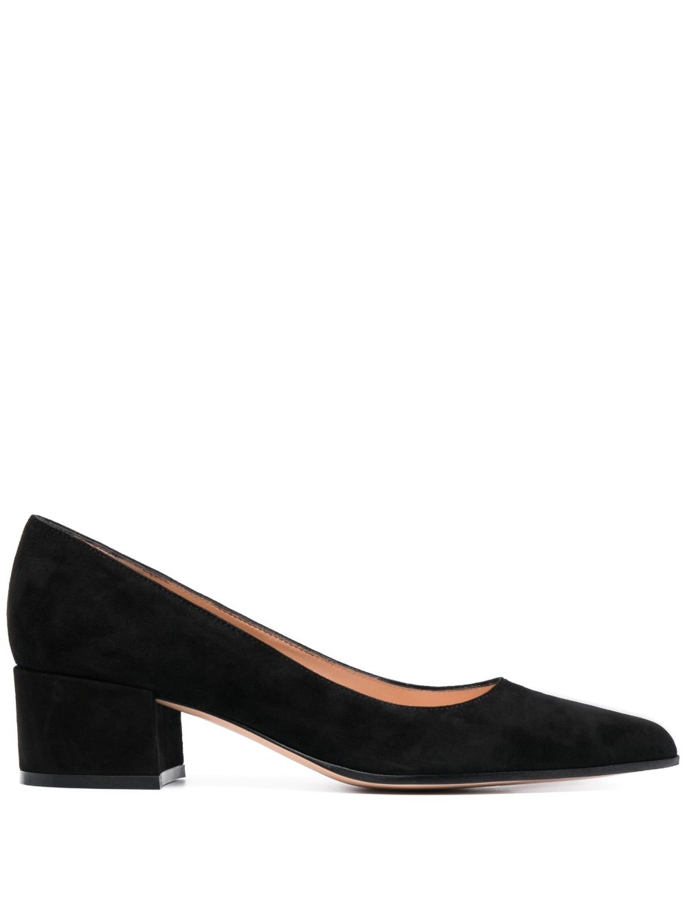 Gianvito Rossi Women Piper Suede Leather Pumps GIANVITO ROSSI