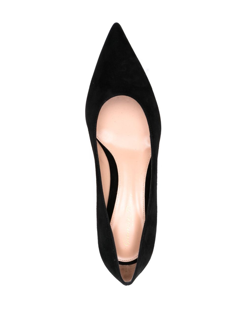 Gianvito Rossi Women Piper Suede Leather Pumps GIANVITO ROSSI