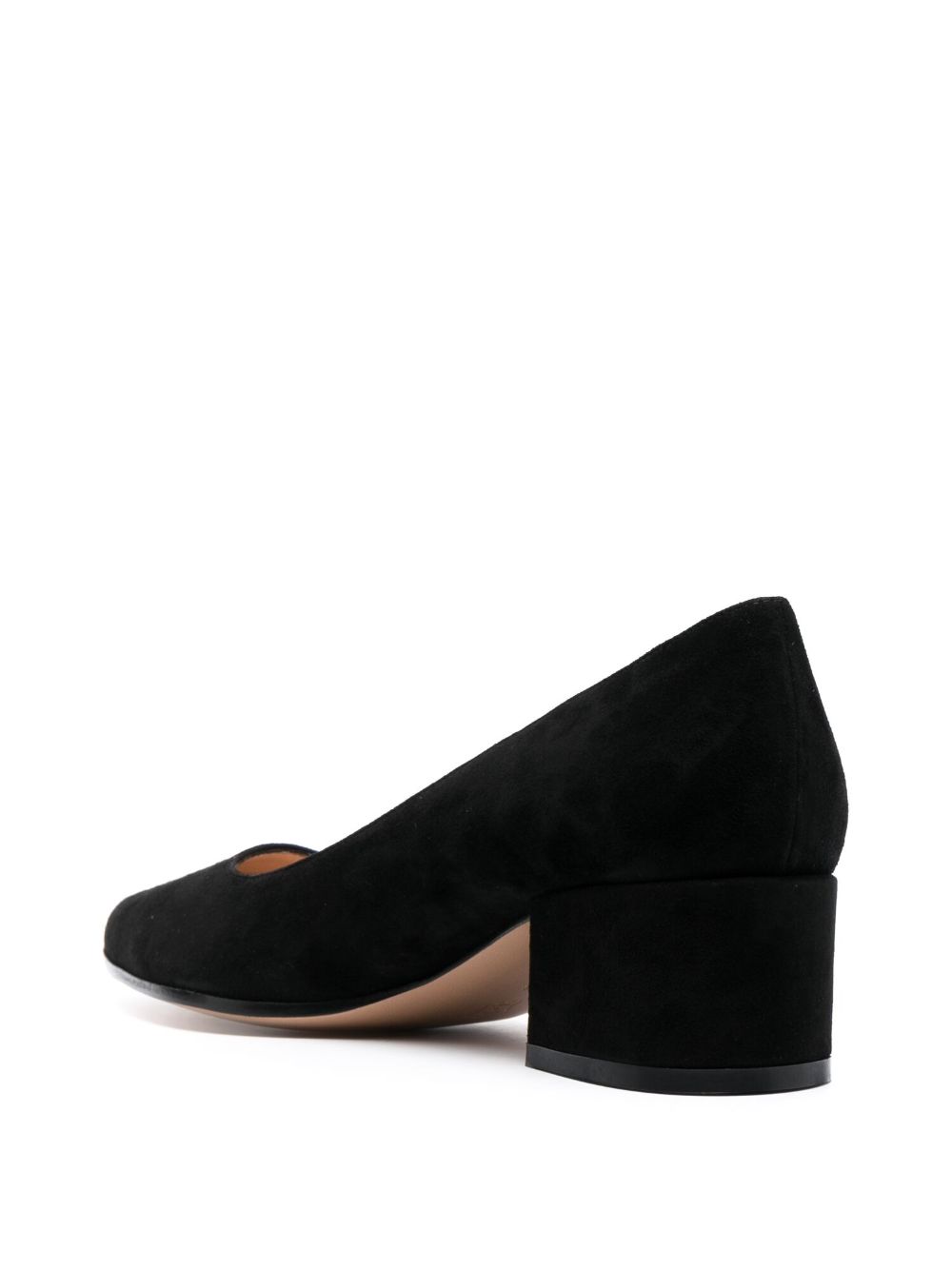 Gianvito Rossi Women Piper Suede Leather Pumps GIANVITO ROSSI
