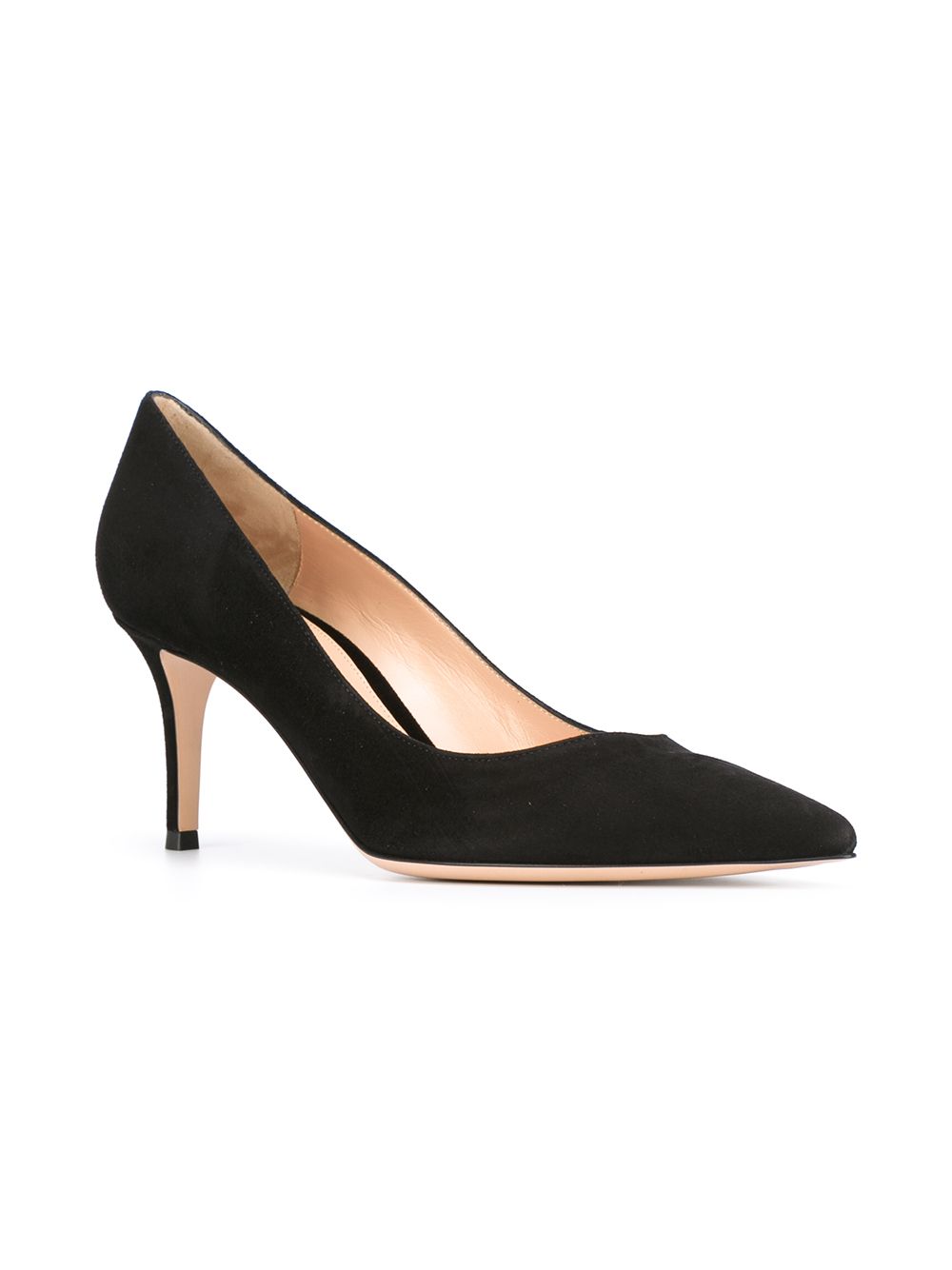Gianvito Rossi Women Gianvito Suede Leather Pumps GIANVITO ROSSI