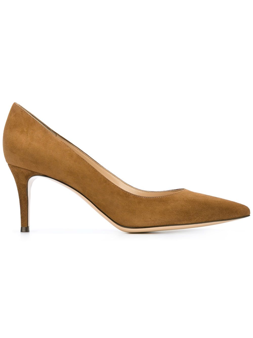 Gianvito Rossi Women Gianvito Suede Leather Pumps GIANVITO ROSSI