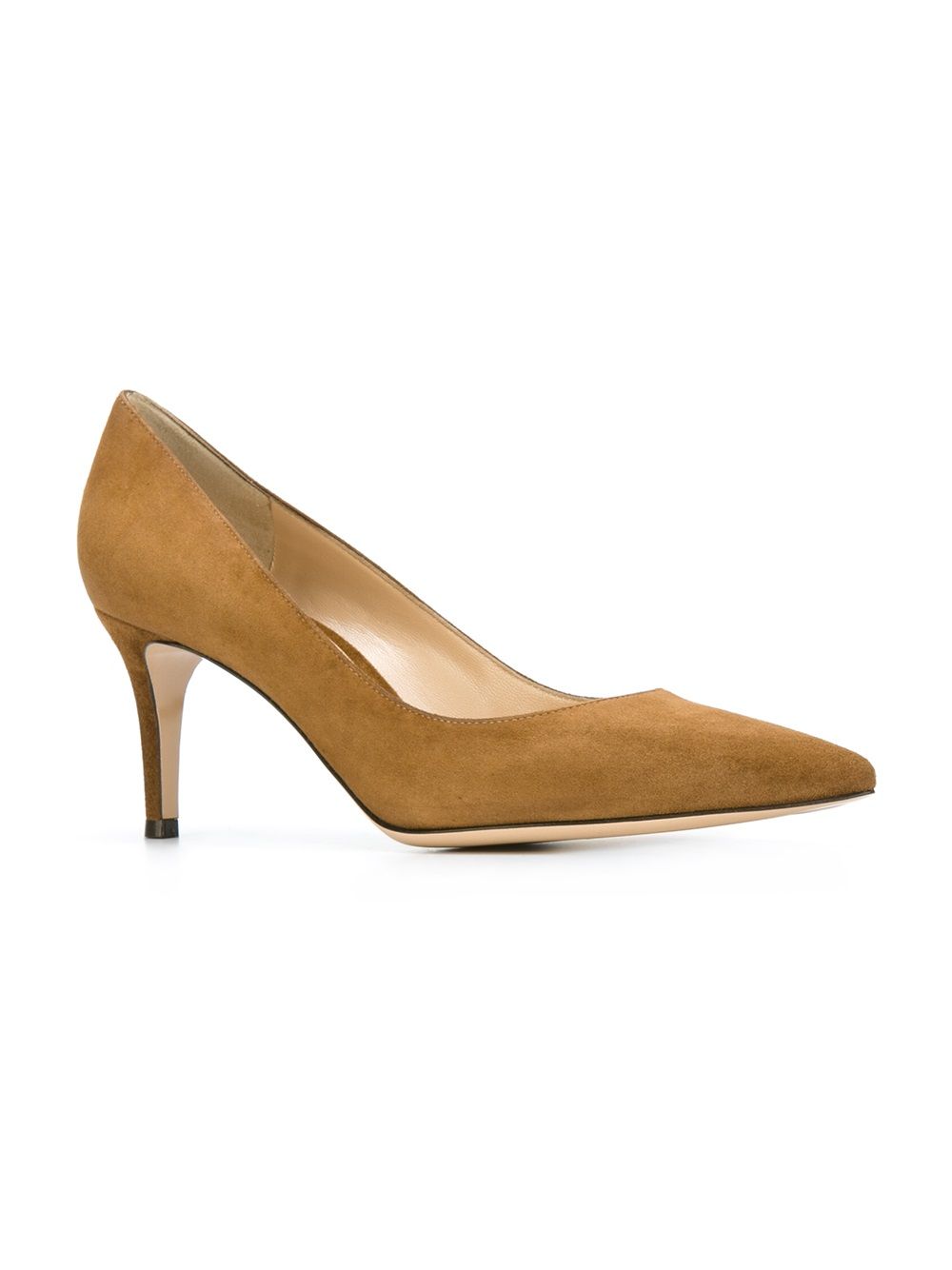 Gianvito Rossi Women Gianvito Suede Leather Pumps GIANVITO ROSSI