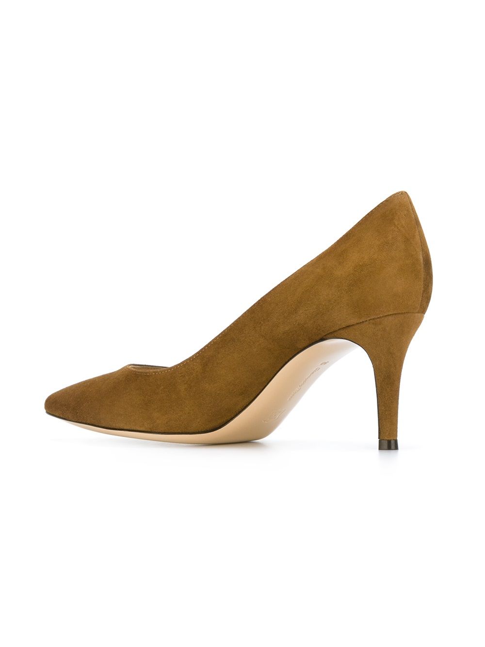 Gianvito Rossi Women Gianvito Suede Leather Pumps GIANVITO ROSSI