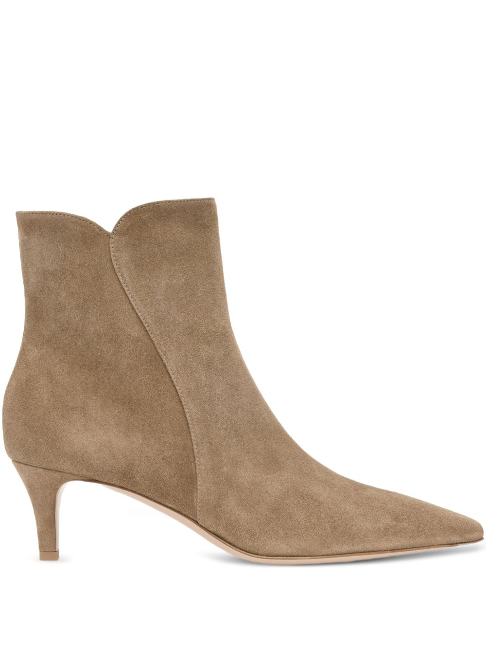 Gianvito Rossi Women Levy Suede Leather Boots GIANVITO ROSSI
