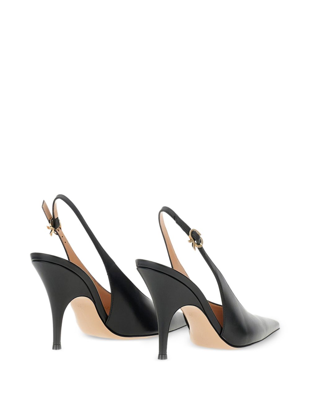 Gianvito Rossi Women Sofia Leather Slingback Pumps GIANVITO ROSSI