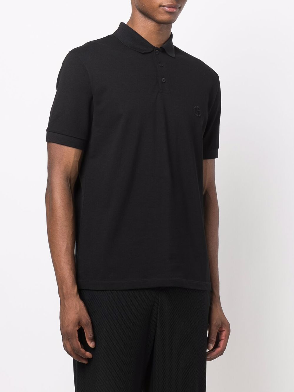 Giorgio Armani Men Logo Cotton Polo Shirt GIORGIO ARMANI