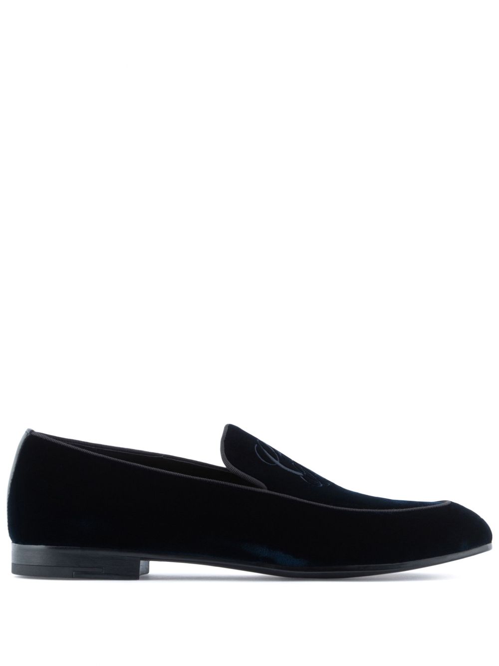 Giorgio Armani Men Velvet Loafers GIORGIO ARMANI