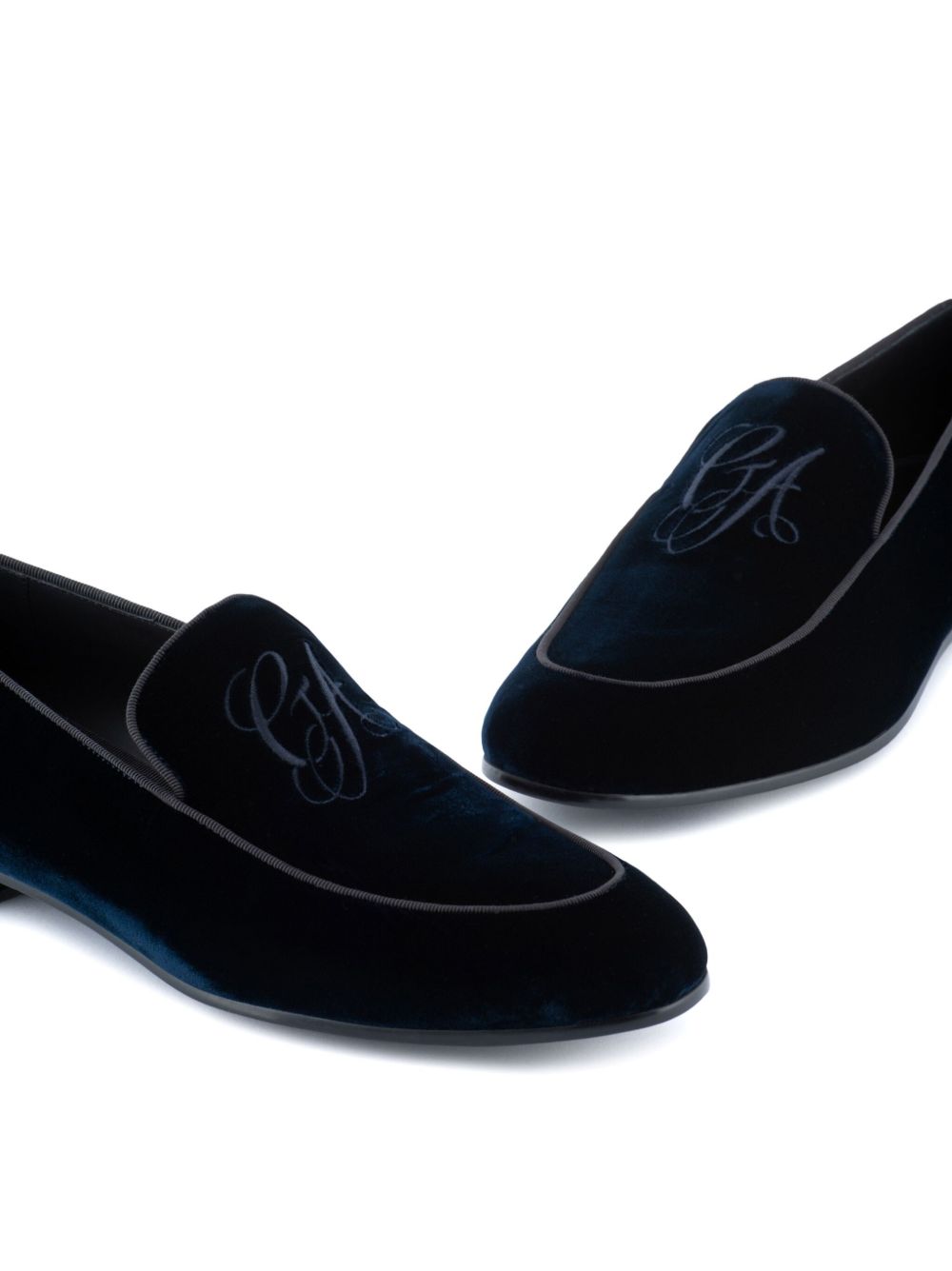 Giorgio Armani Men Velvet Loafers GIORGIO ARMANI