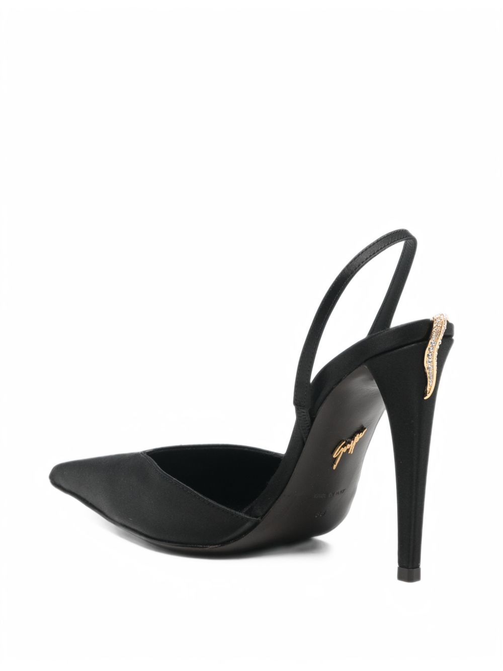 Giuseppe Zanotti Women Leather Slingback Pumps GIUSEPPE ZANOTTI