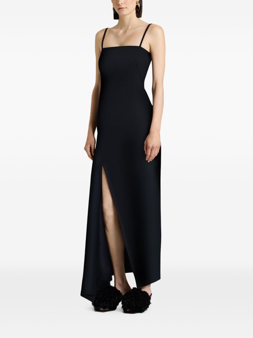 Givenchy Women Cady Crepe Long Dress GIVENCHY