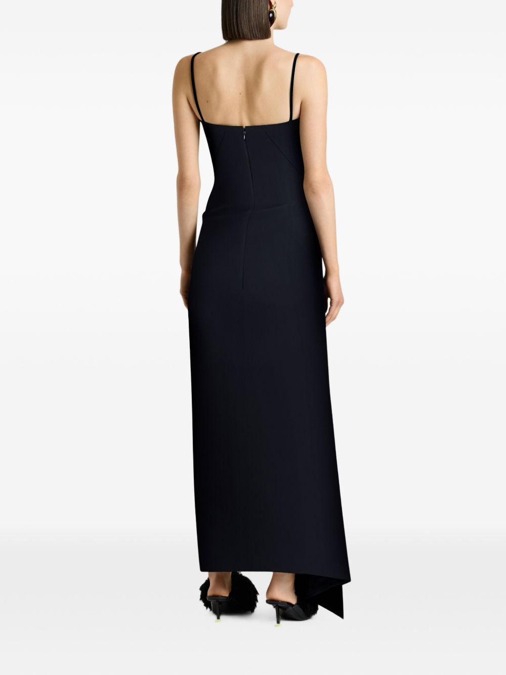 Givenchy Women Cady Crepe Long Dress GIVENCHY