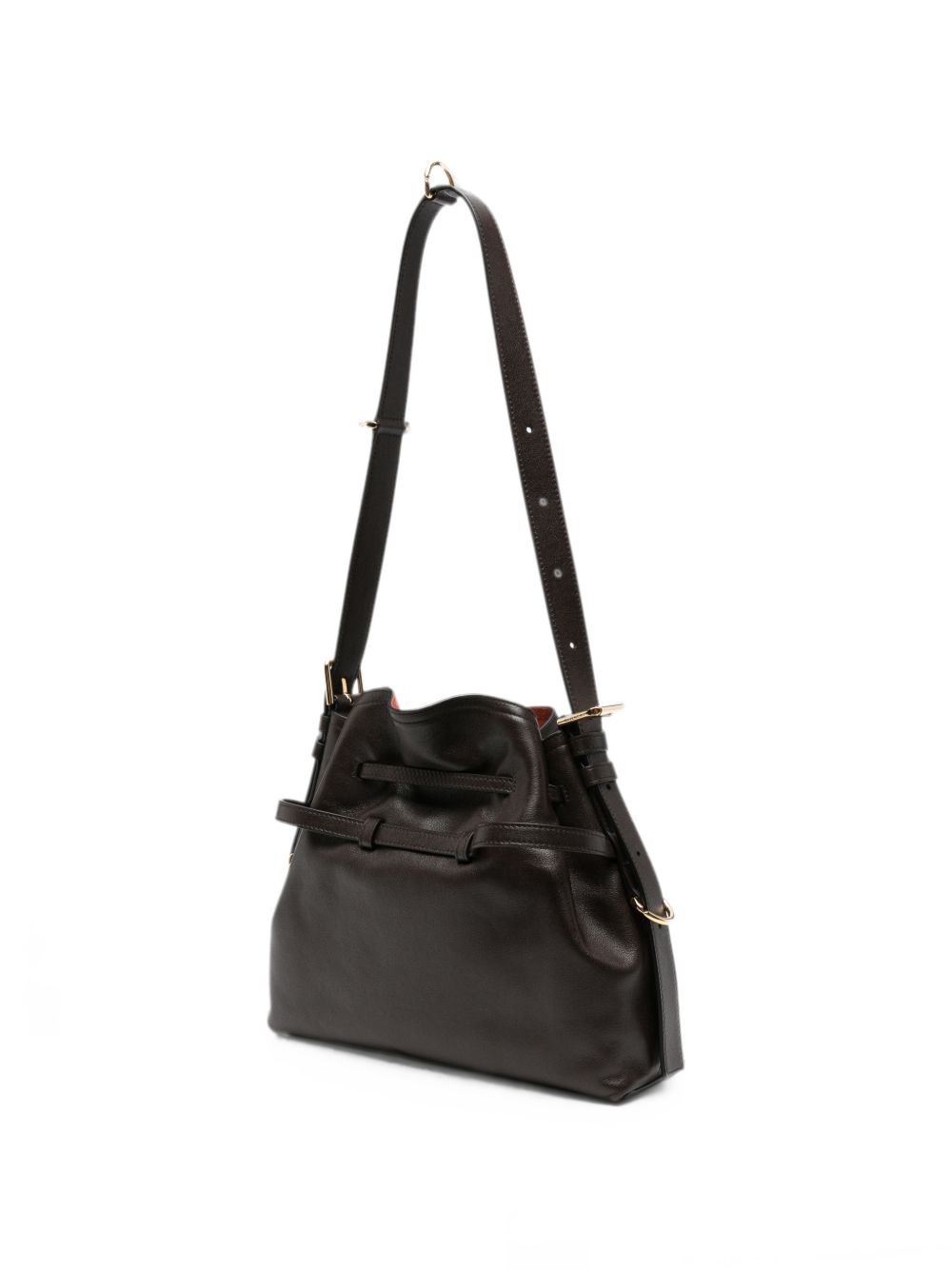 Givenchy Women Voyou Small Leather Bucket Bag GIVENCHY