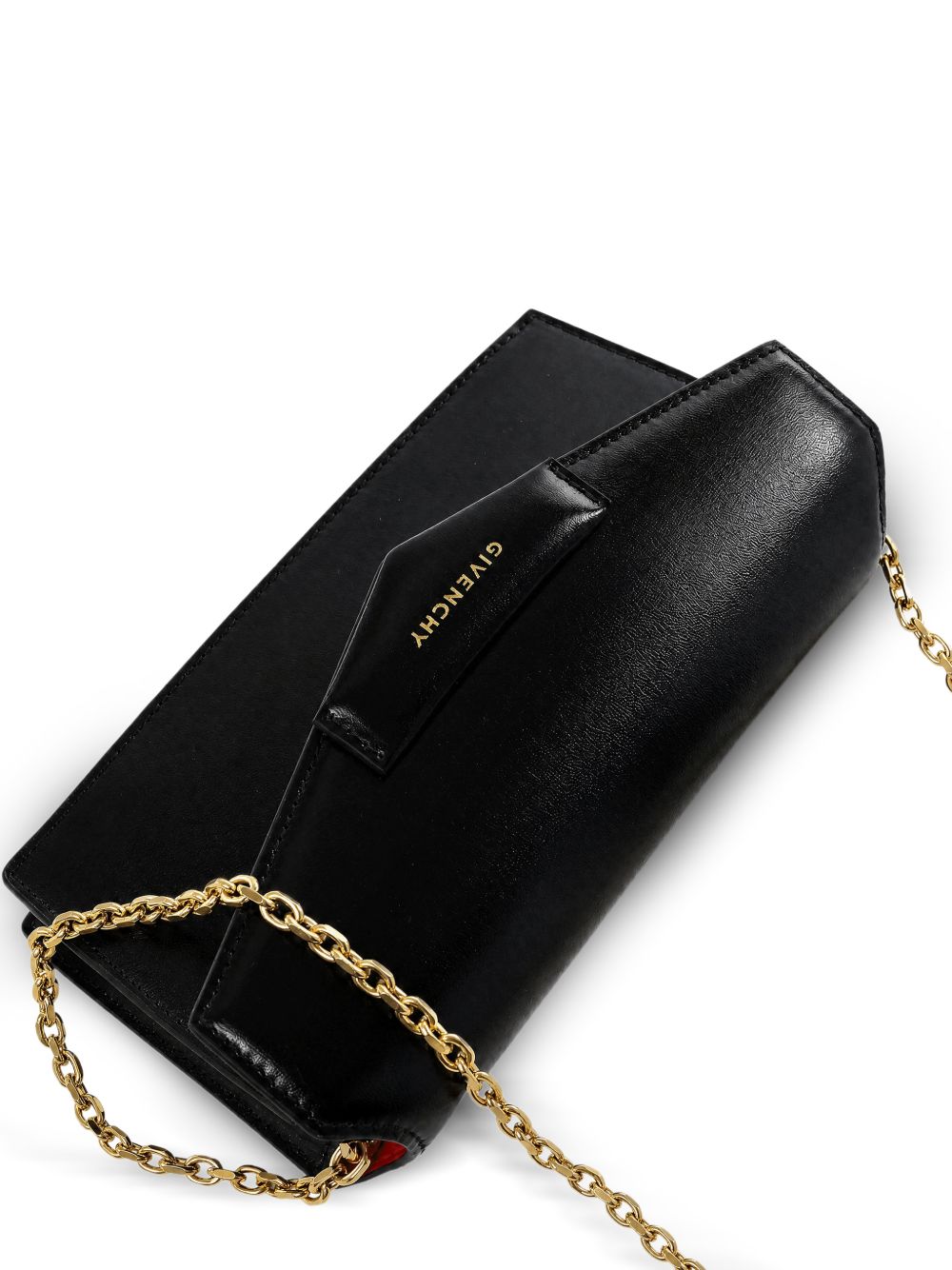 Givenchy Women Antigona Leather Wallet On Chain GIVENCHY