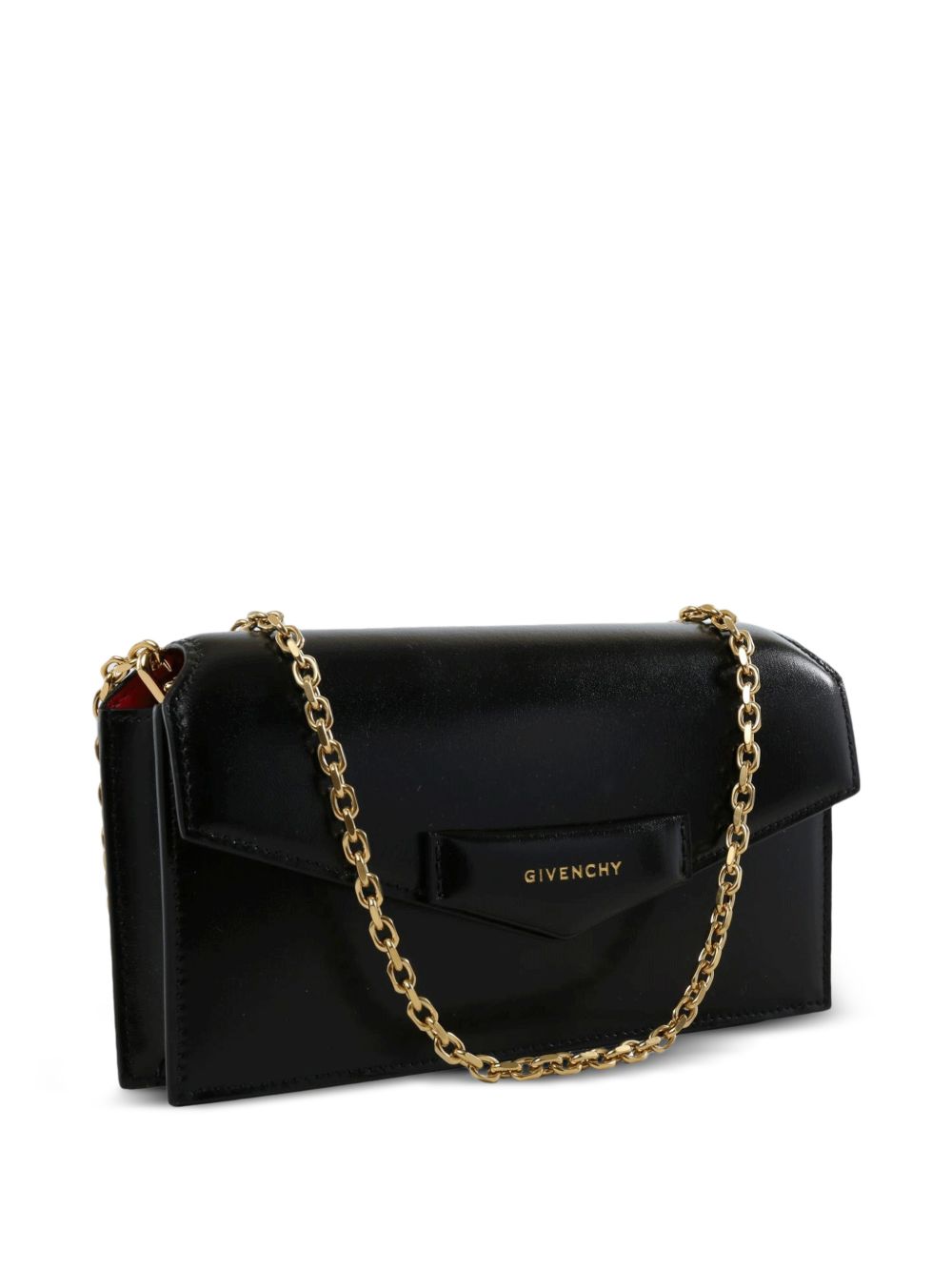 Givenchy Women Antigona Leather Wallet On Chain GIVENCHY