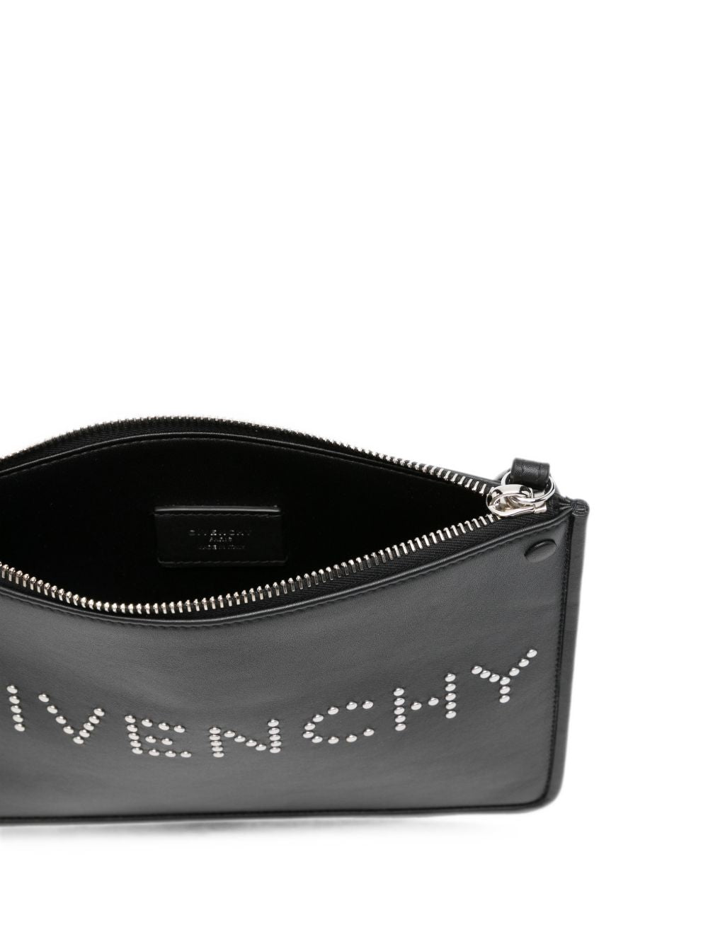 Givenchy Men Logo Leather Pouch GIVENCHY