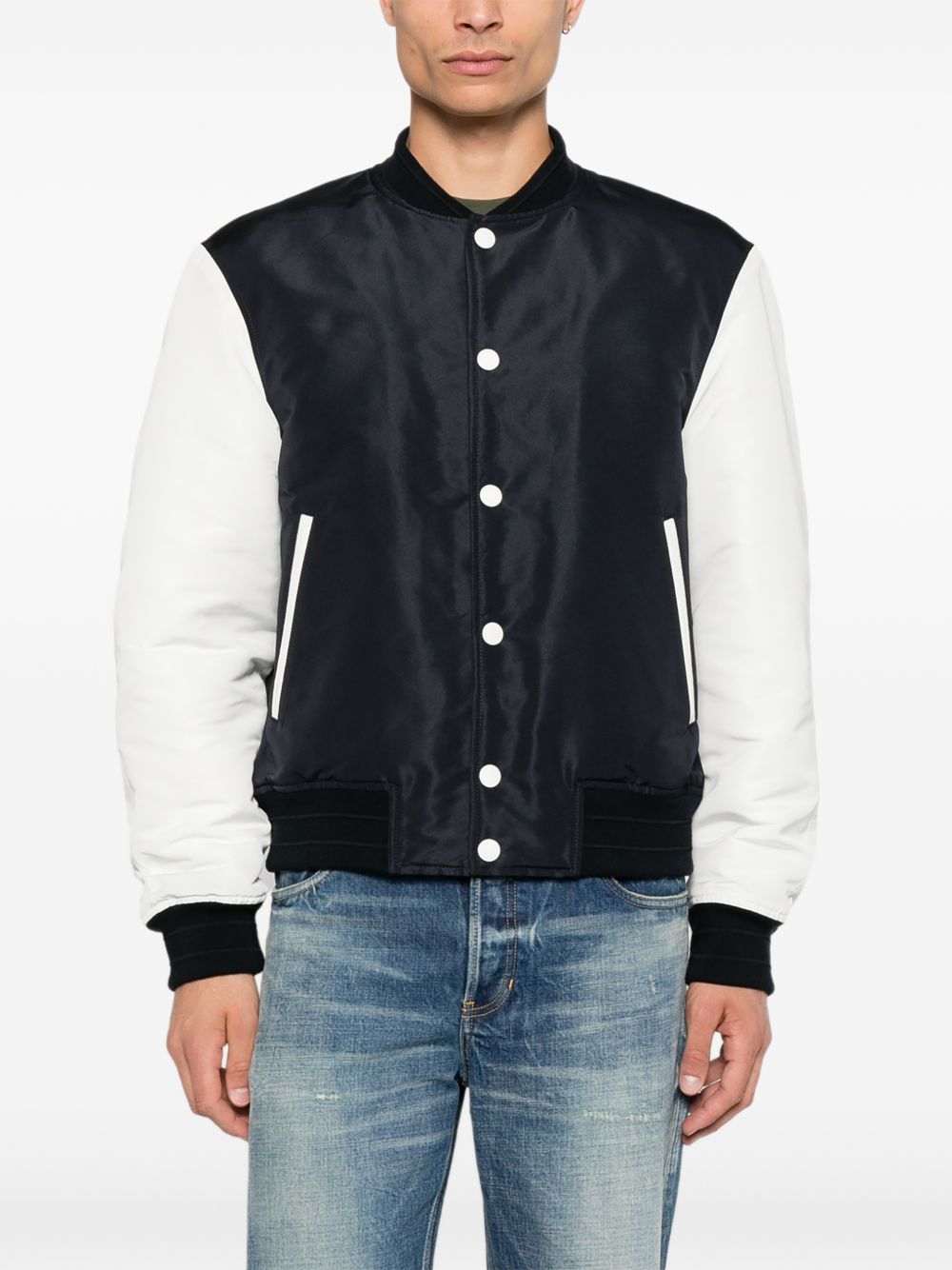 Givenchy Men Logo Bomber Jacket GIVENCHY