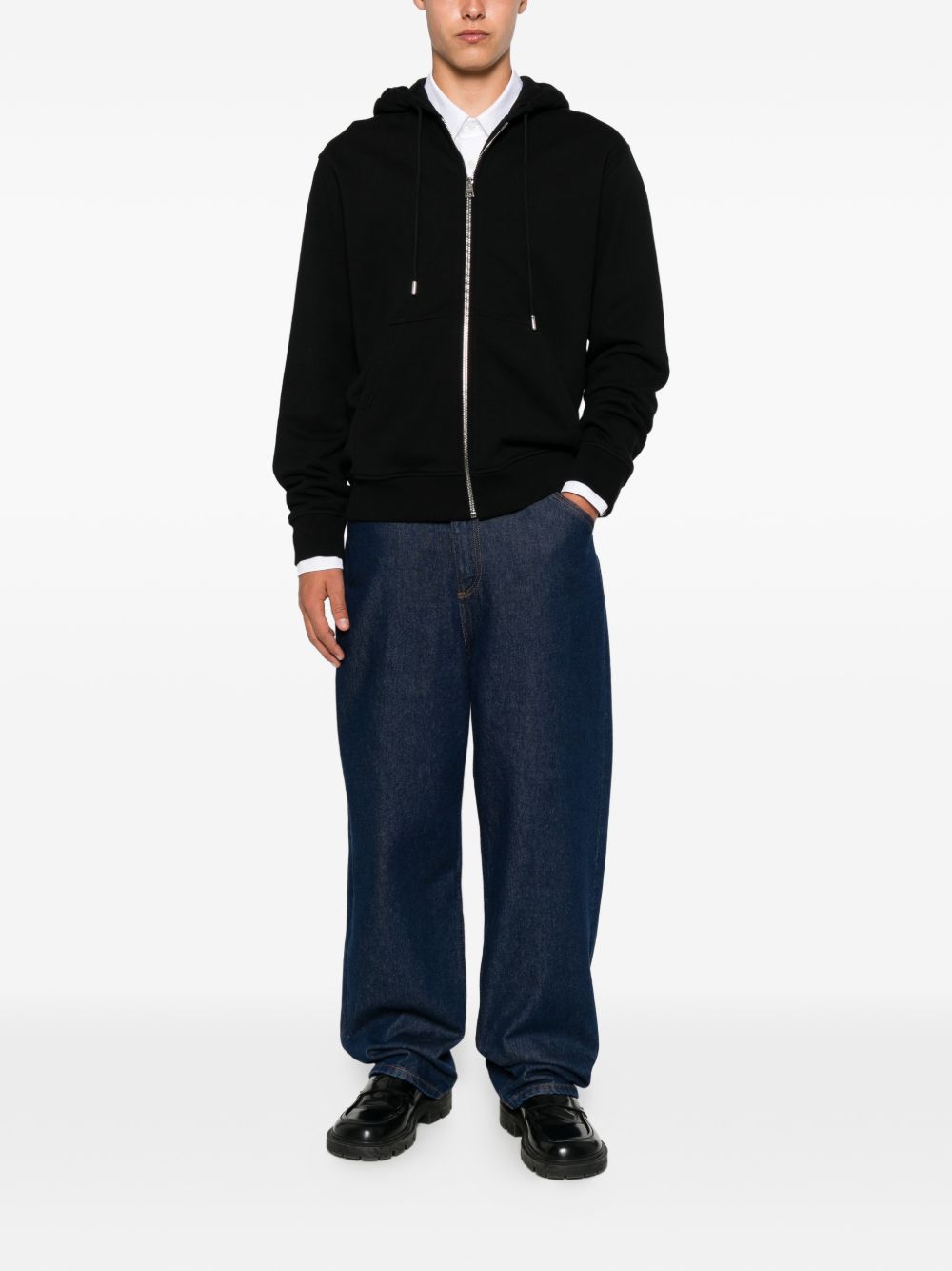 Givenchy Men Logo Cotton Hoodie GIVENCHY