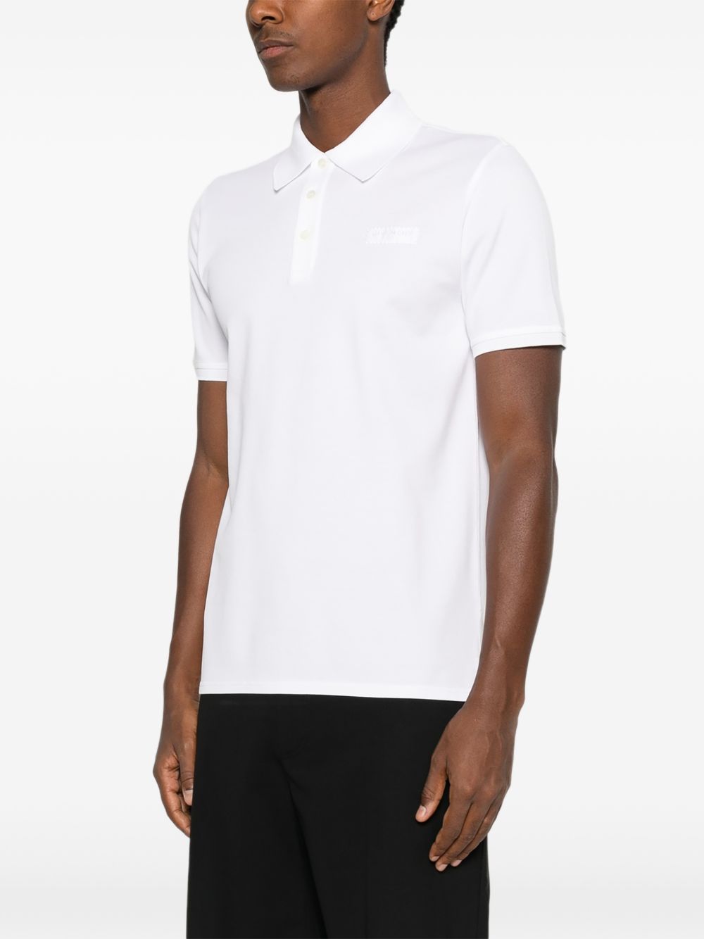 Givenchy Men Logo Cotton Polo Shirt GIVENCHY