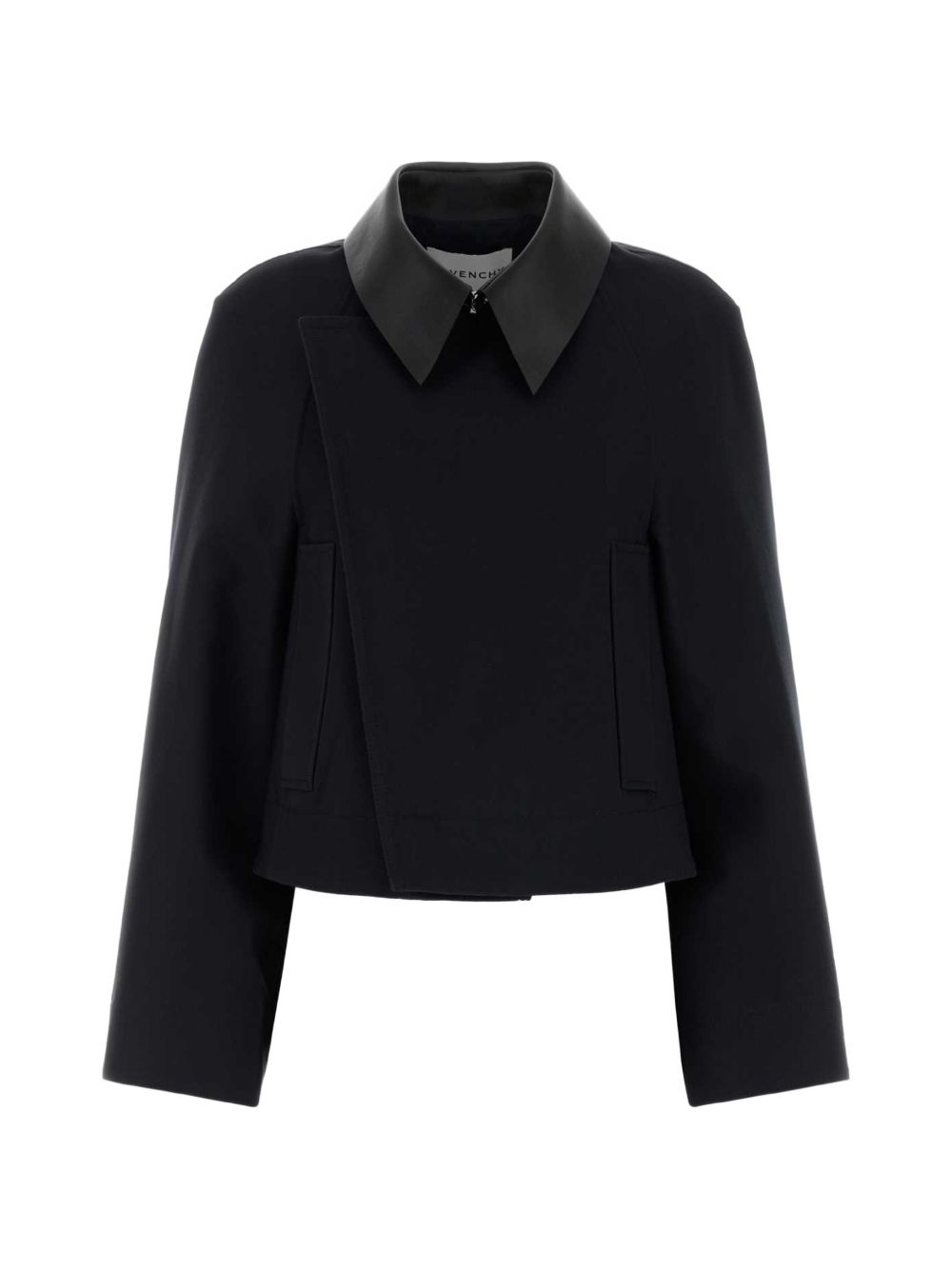 Givenchy Women Cotton And Wool Blend A-Line Jacket GIVENCHY