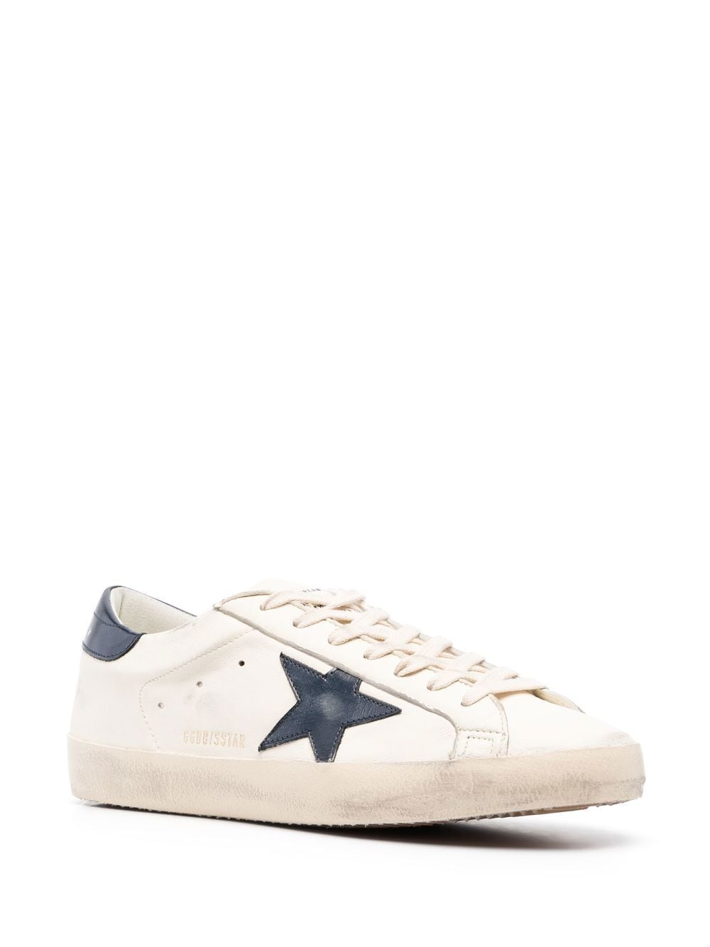 Golden Goose Men Super-Star Leather Sneakers GOLDEN GOOSE
