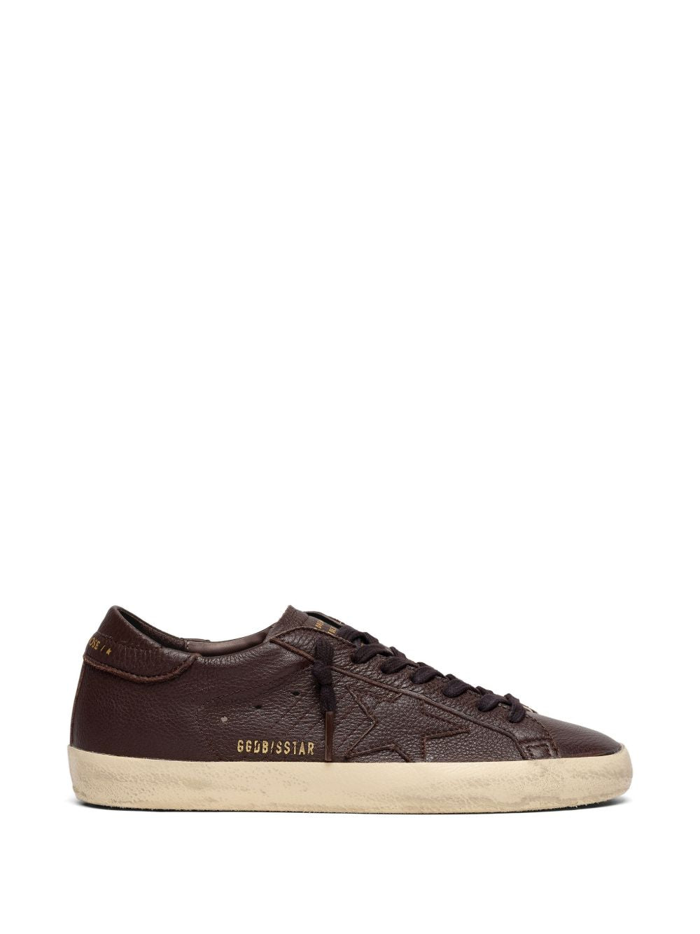 Golden Goose Men Super-Star Leather Sneakers GOLDEN GOOSE