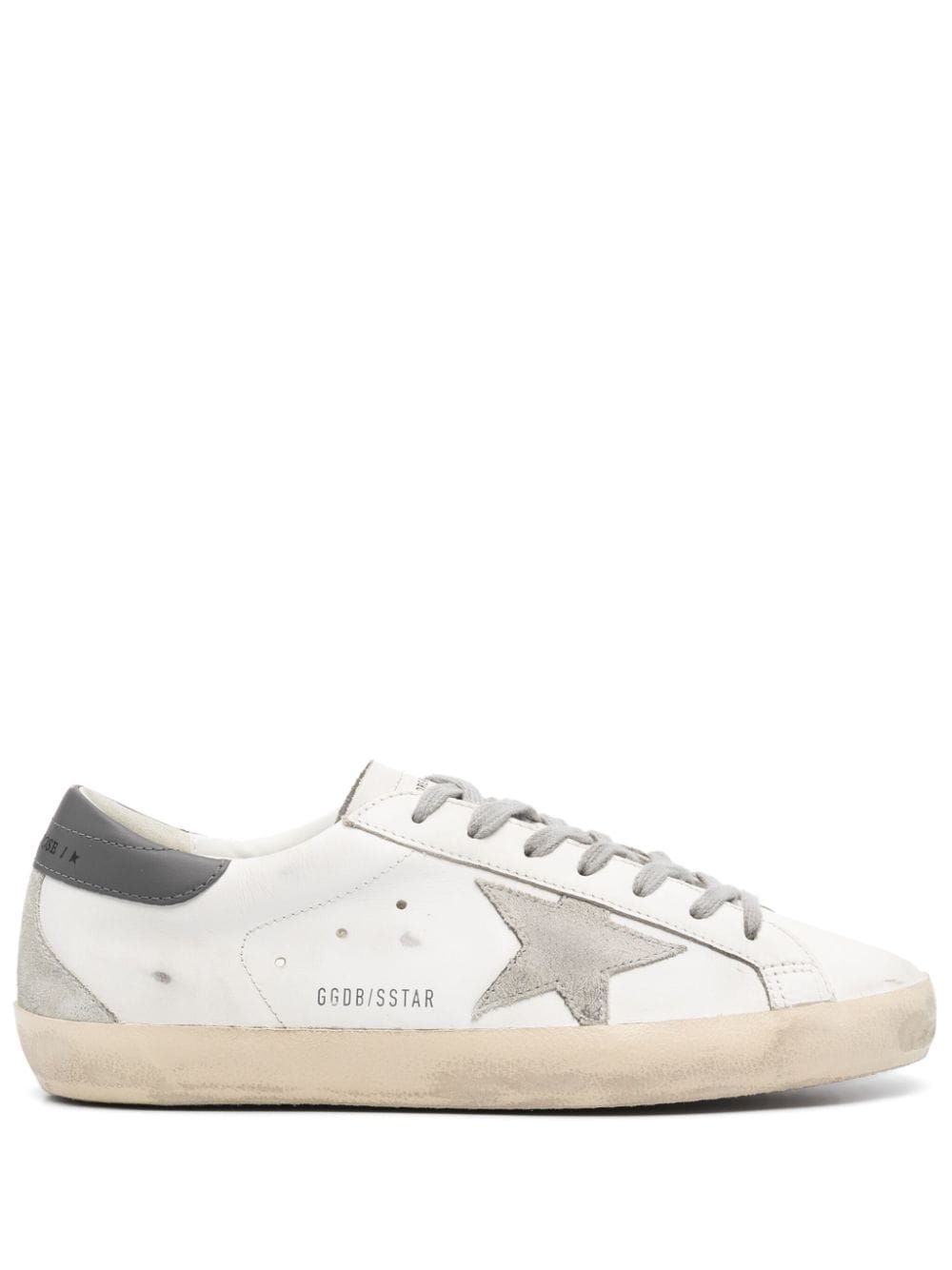Golden Goose Men Super-Star Leather Sneakers GOLDEN GOOSE