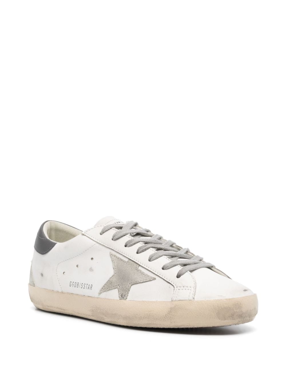 Golden Goose Men Super-Star Leather Sneakers GOLDEN GOOSE