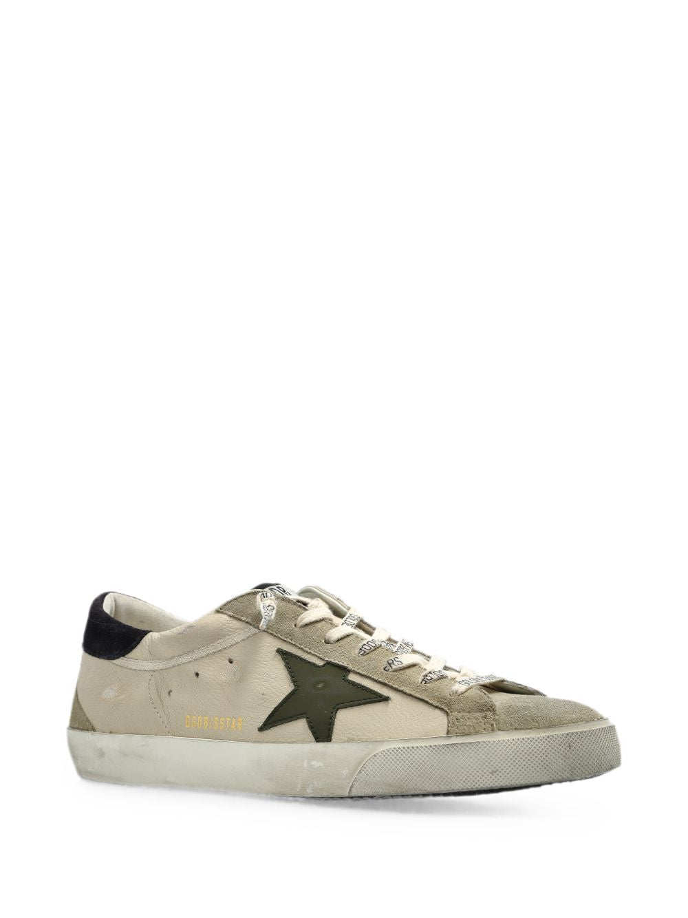 Golden Goose Men Super-Star Leather Sneakers