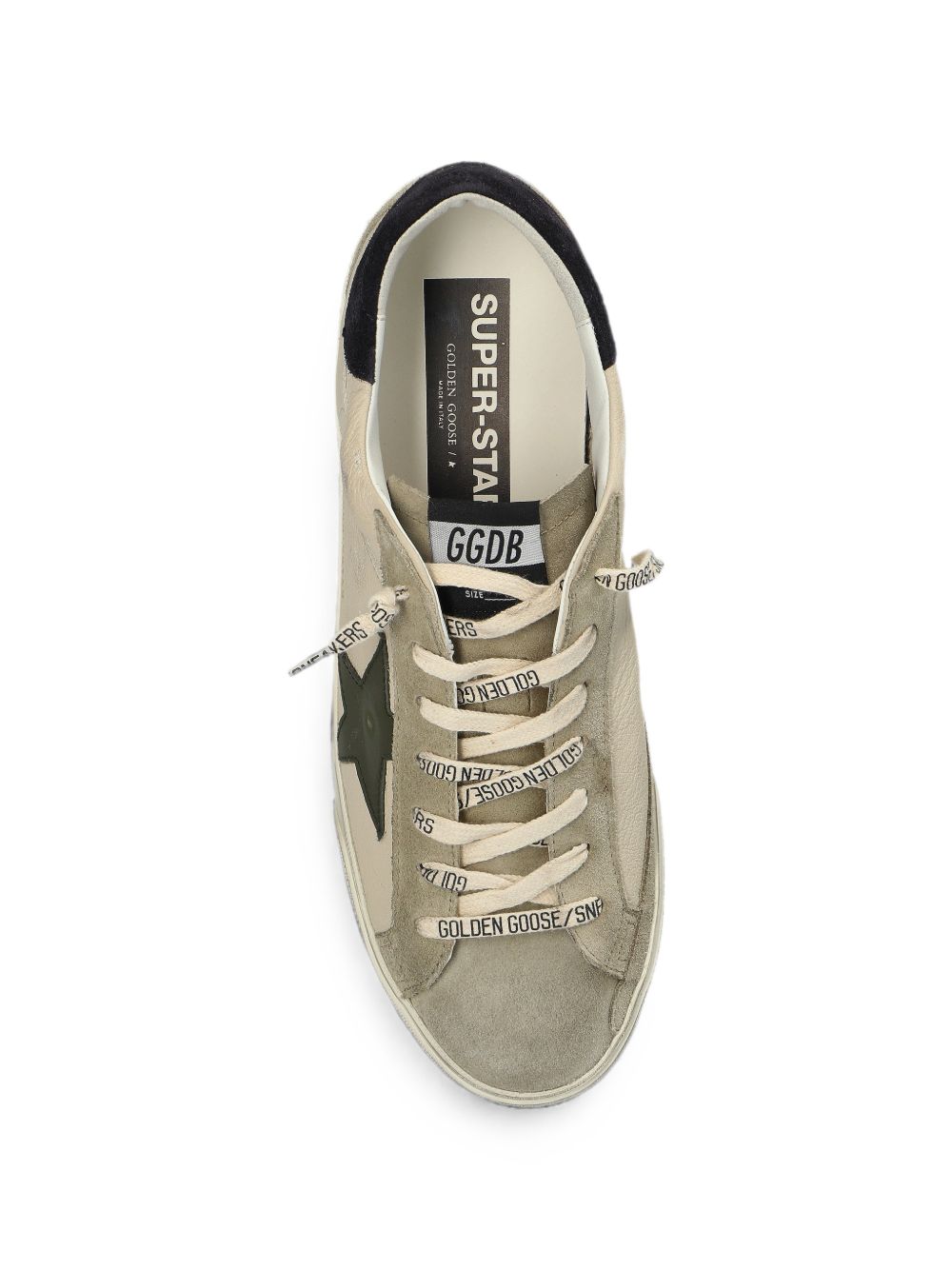Golden Goose Men Super-Star Leather Sneakers GOLDEN GOOSE