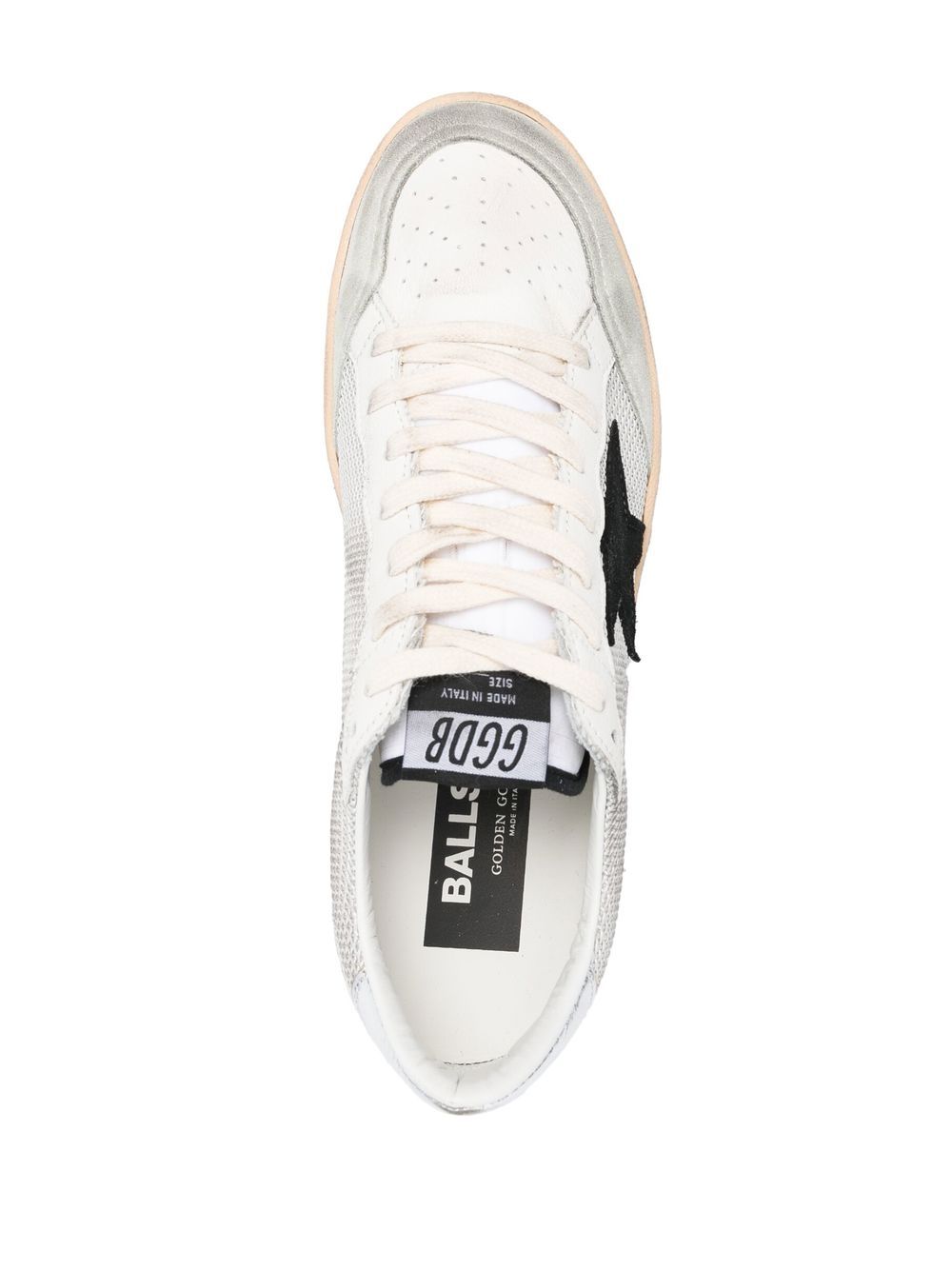 Golden Goose Men Ball Star Leather Sneakers