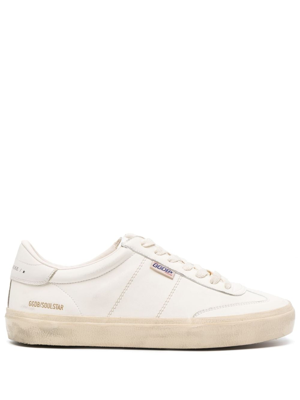 Golden Goose Men Soul-Star Leather Sneakers GOLDEN GOOSE
