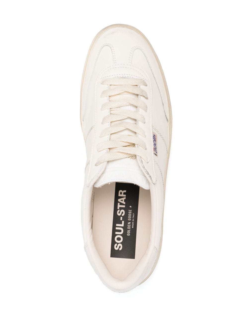 Golden Goose Men Soul-Star Leather Sneakers GOLDEN GOOSE