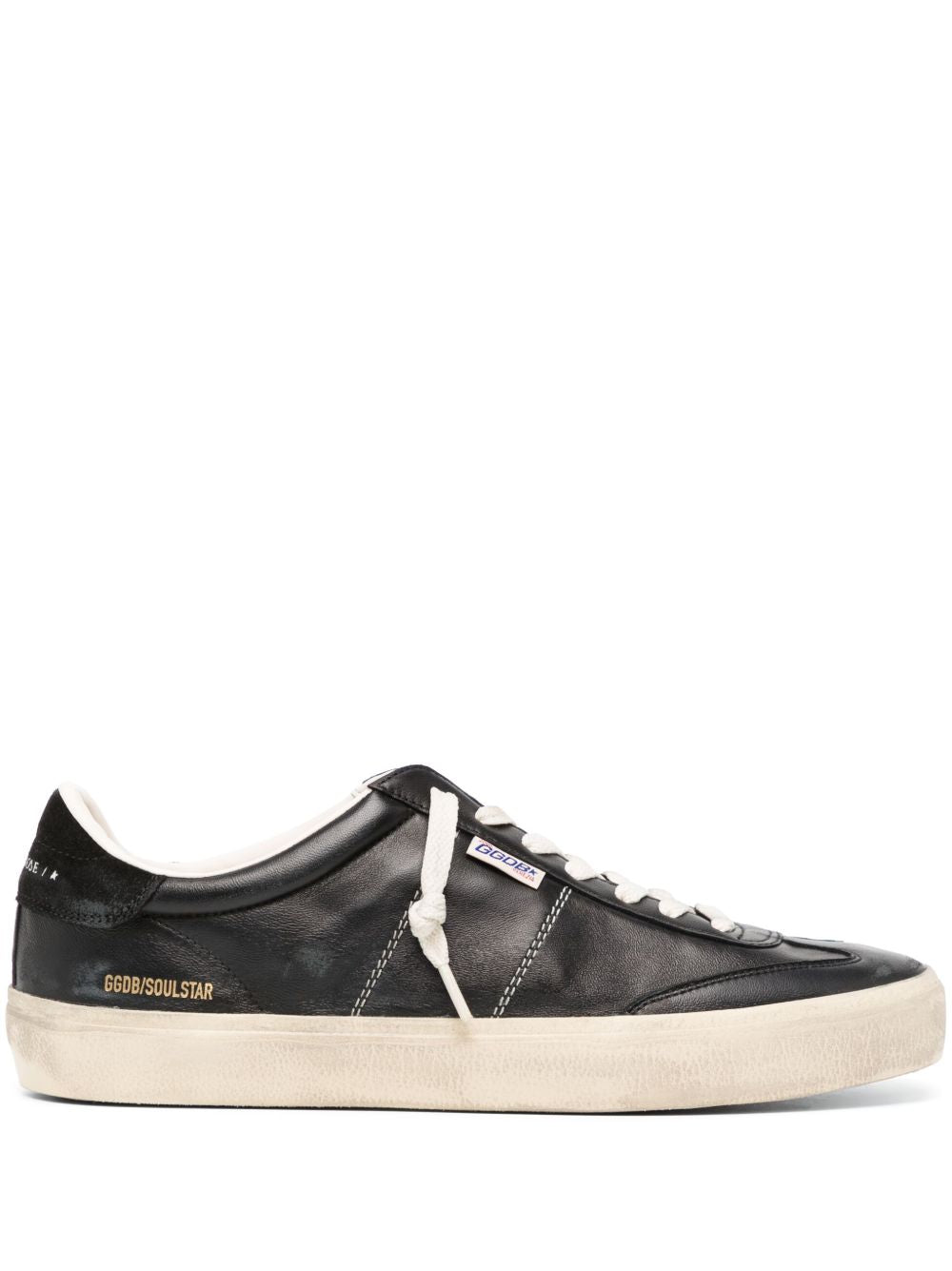 Golden Goose Men Soul-Star Leather Sneakers GOLDEN GOOSE