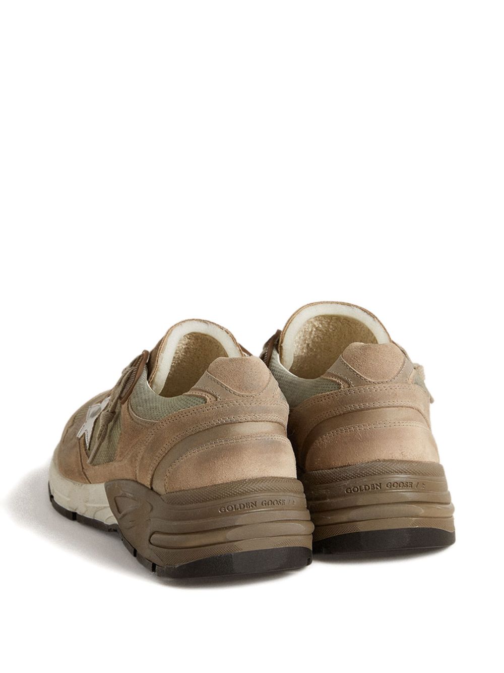 Golden Goose Men Running Dog Leather Sneakers GOLDEN GOOSE