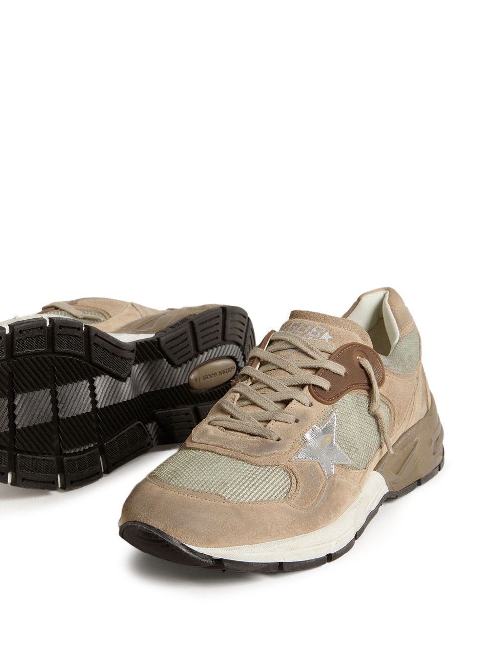 Golden Goose Men Running Dog Leather Sneakers GOLDEN GOOSE