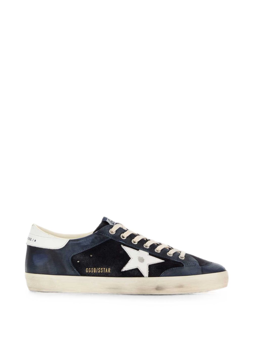 Golden Goose Men Super-Star Leather Sneakers GOLDEN GOOSE
