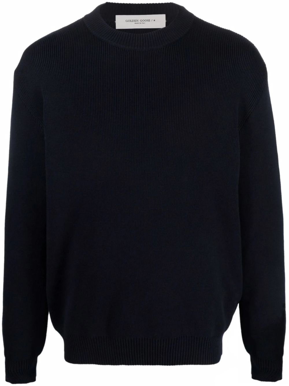 Golden Goose Men Cotton Crewneck Sweater GOLDEN GOOSE