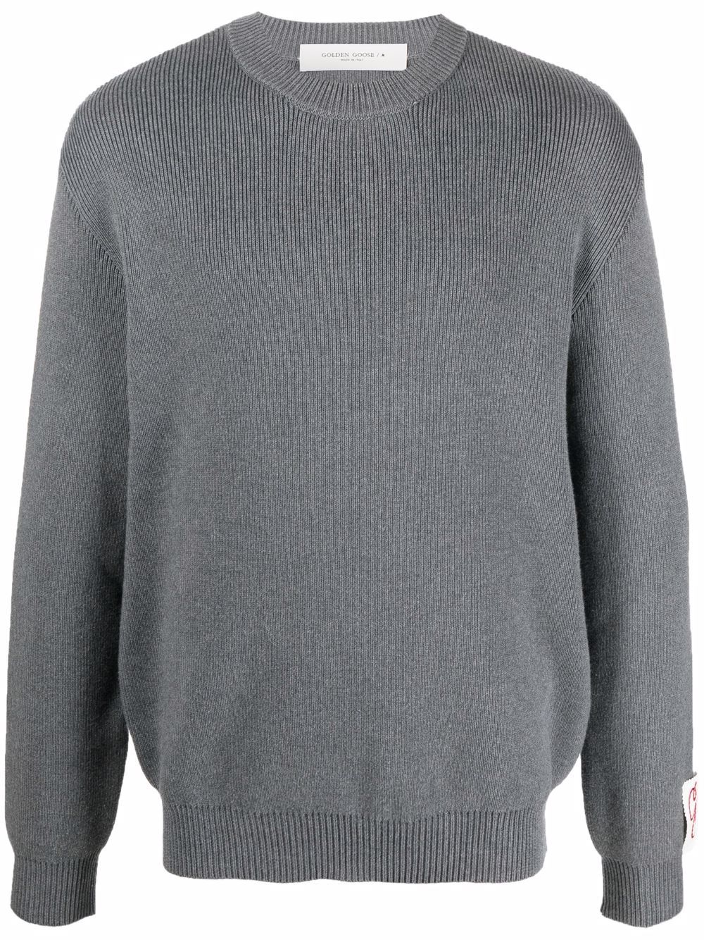 Golden Goose Men Cotton Crewneck Sweater GOLDEN GOOSE