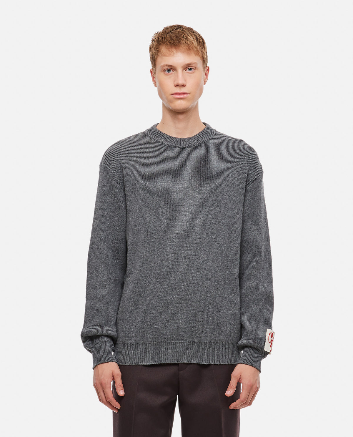 Golden Goose Men Cotton Crewneck Sweatshirt GOLDEN GOOSE