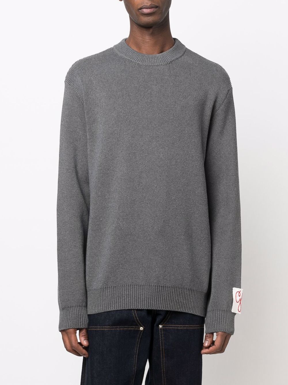 Golden Goose Men Cotton Crewneck Sweater GOLDEN GOOSE