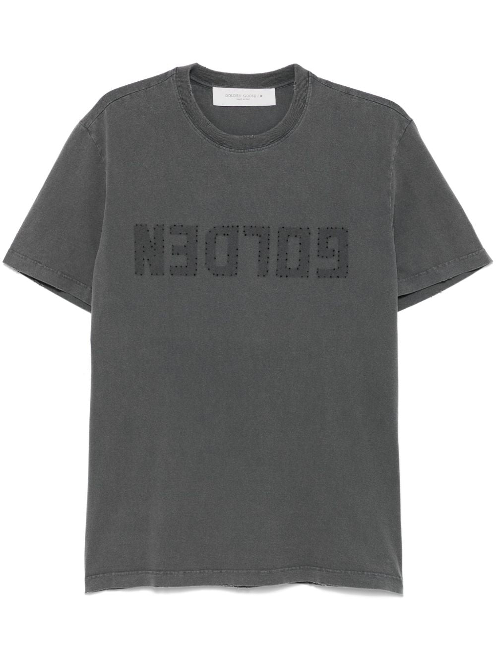 Golden Goose Men Logo Cotton T-Shirt GOLDEN GOOSE