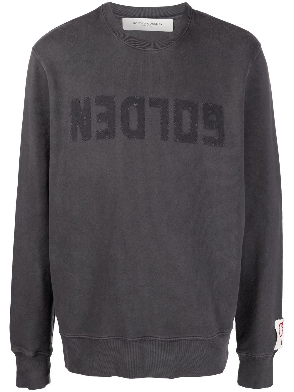 Golden Goose Men Logo Cotton Sweatshirt GOLDEN GOOSE