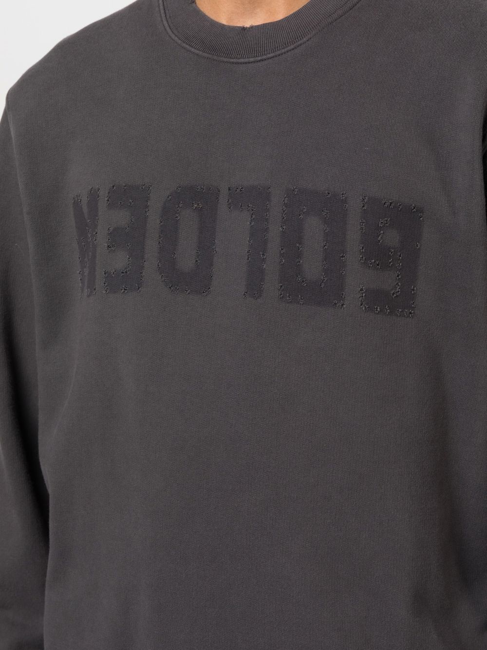 Golden Goose Men Logo Cotton Sweatshirt GOLDEN GOOSE