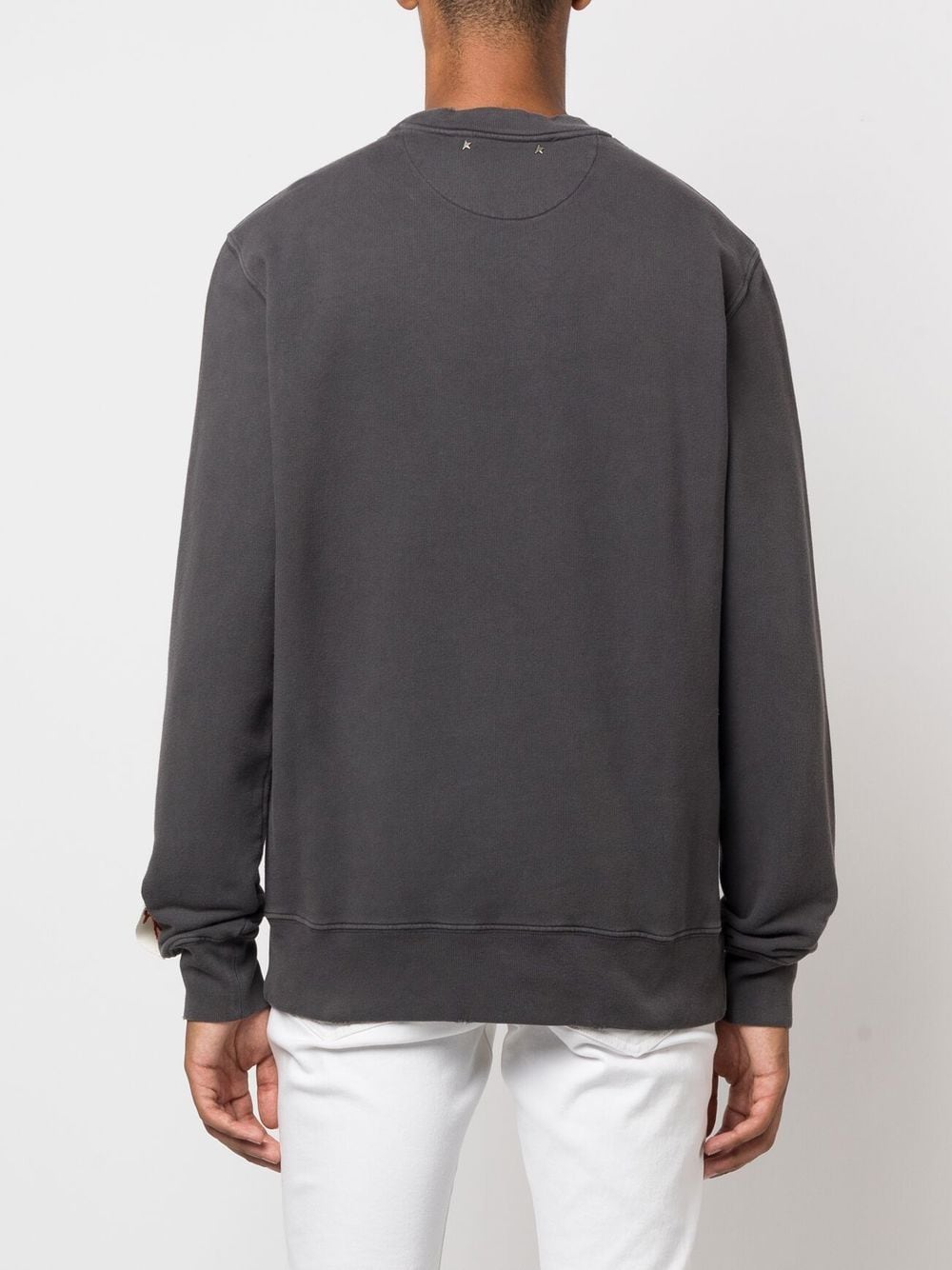 Golden Goose Men Logo Cotton Sweatshirt GOLDEN GOOSE