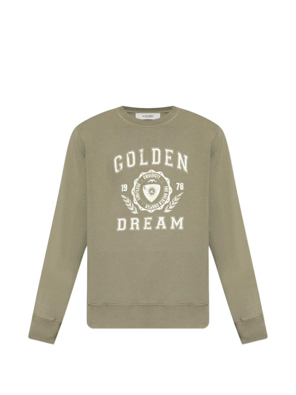 Golden Goose Men Logo Cotton Sweatshirt GOLDEN GOOSE