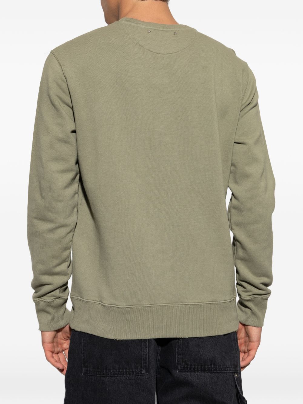 Golden Goose Men Logo Cotton Sweatshirt GOLDEN GOOSE
