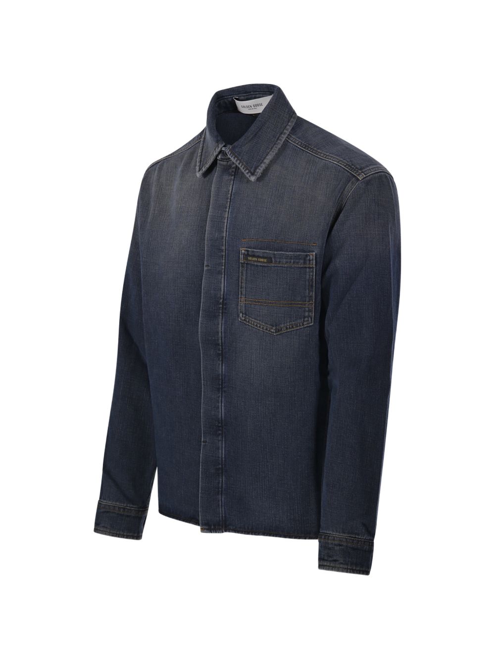 Golden Goose Men Denim Cotton Shirt GOLDEN GOOSE