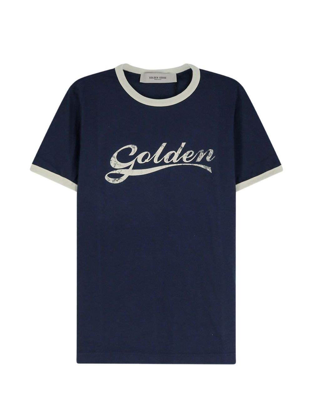Golden Goose Men Logo Cotton T-Shirt GOLDEN GOOSE
